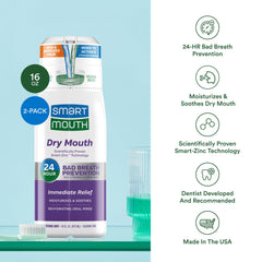 Mint-flavored SmartMouth mouthwash illustration