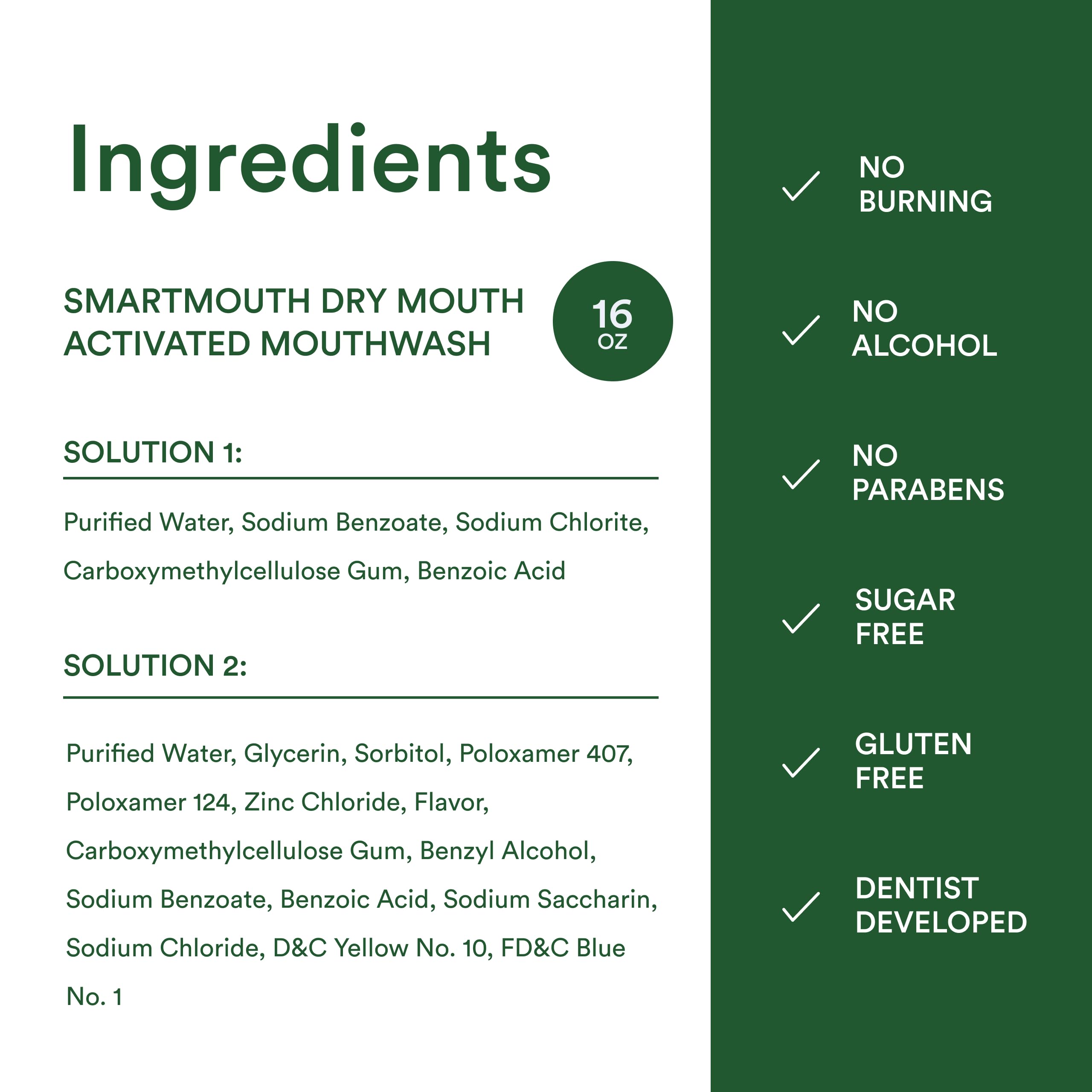 SmartMouth brand logo with mint packaging