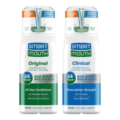 Front view of SmartMouth DDS Activated Clinical Mouthwash bottle, 16 oz