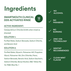 Close-up of SmartMouth label details