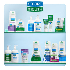 SmartMouth mouthwash and toothpaste boxes together