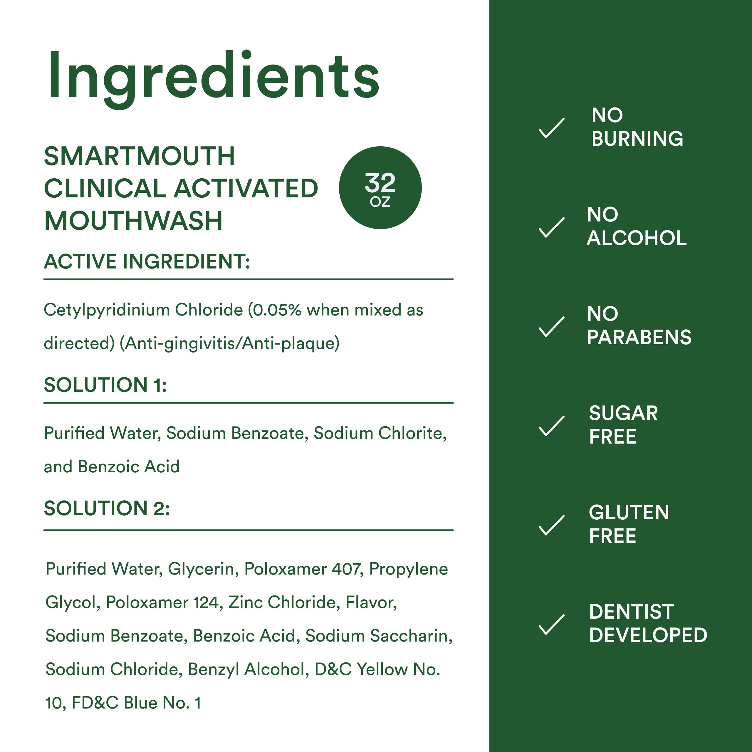 Bathroom counter setup with SmartMouth mouthwash kit