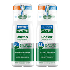 SmartMouth Original Activated Mouthwash 16 oz two-pack front view