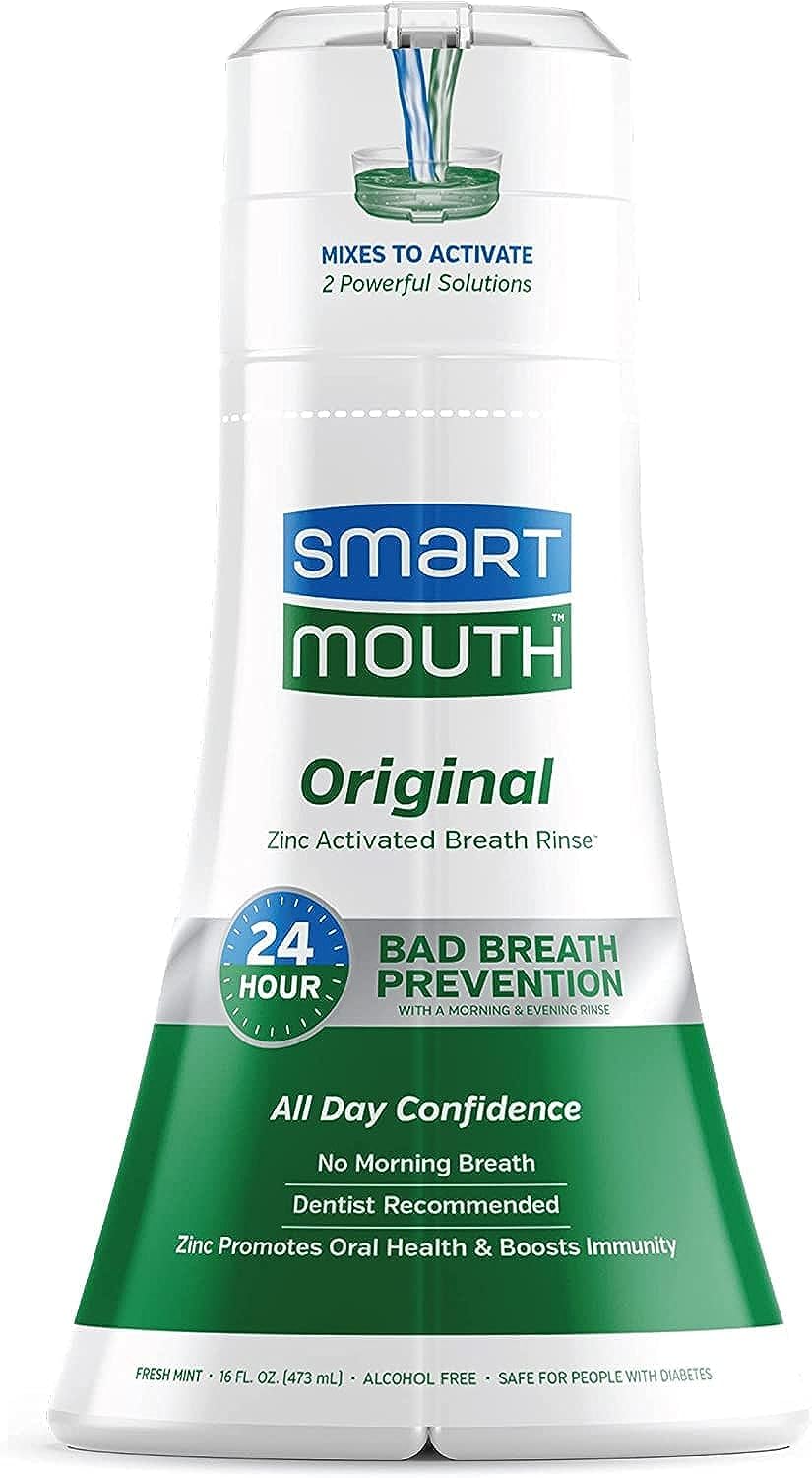 Bottles close-up of SmartMouth Original Activated Mouthwash