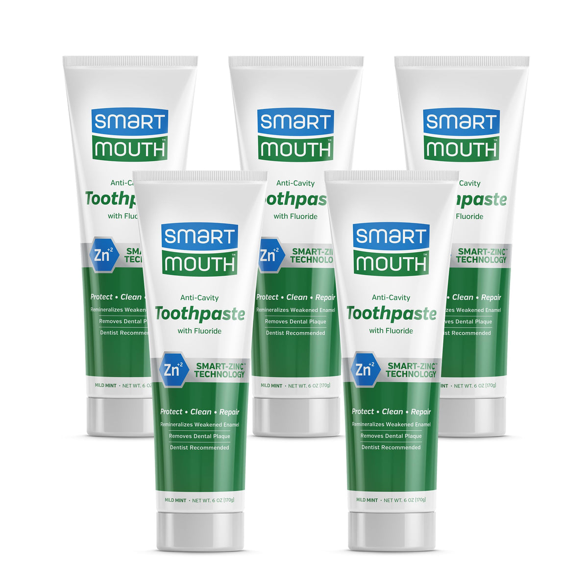 SmartMouth Premium Toothpaste 6 oz tube with packaging