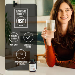 SMARTERNUTRITION Curcumin Softgels bottle in kitchen routine