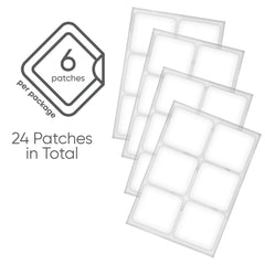 Travel-ready six patch pack for on-the-go recovery