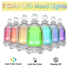 Diffuser displaying 7-color LED ambient lighting
