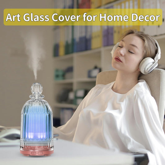 Close-up of glass cover and copper bottom on Smartwell diffuser