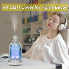Smartwell diffuser with glass cover and 120ml tank, in use