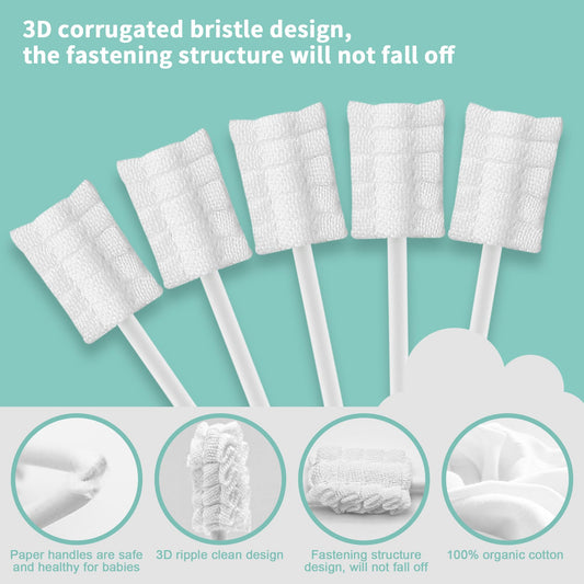 Finger toothbrush for babies with case