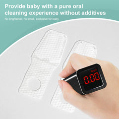 Tongue surface cleaning wipe for infant care
