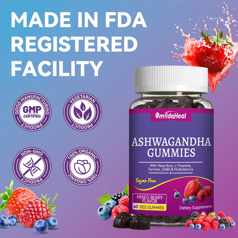 Lifestyle shot of a person energized after taking SmildeHeal gummies