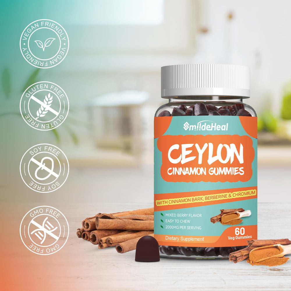 Gummies arranged in a serving dish