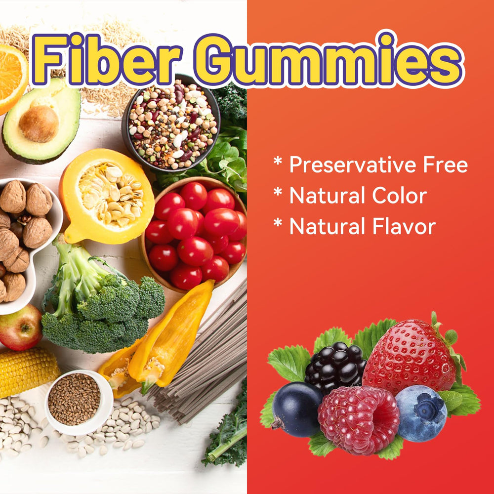 SmildeHeal Fiber Gummies ingredient panel