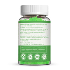 SmildeHeal gummies next to gym gear illustrating post-workout support