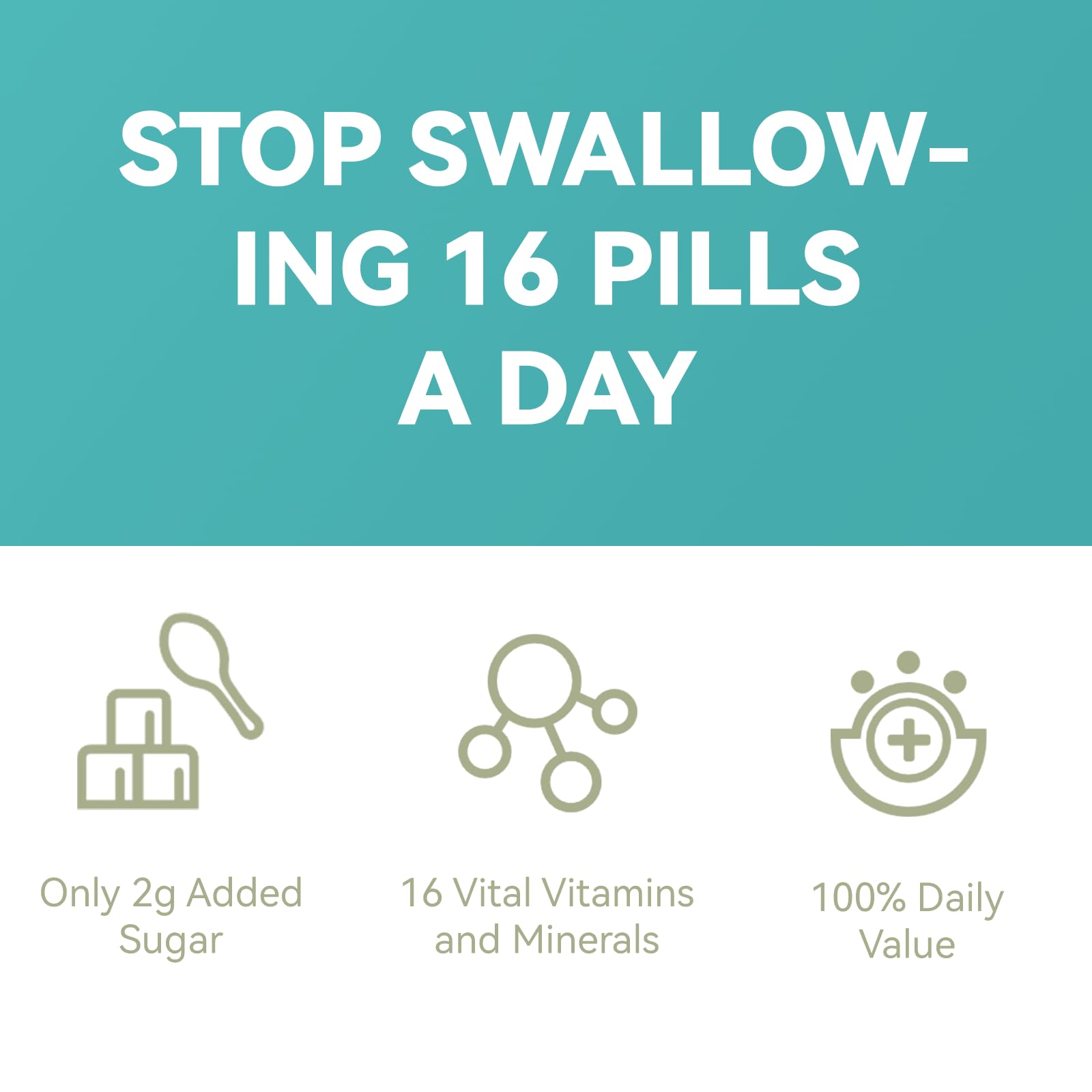 Label indicating gluten-free and vegetarian in SmildeHeal gummies