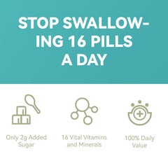 Label indicating gluten-free and vegetarian in SmildeHeal gummies