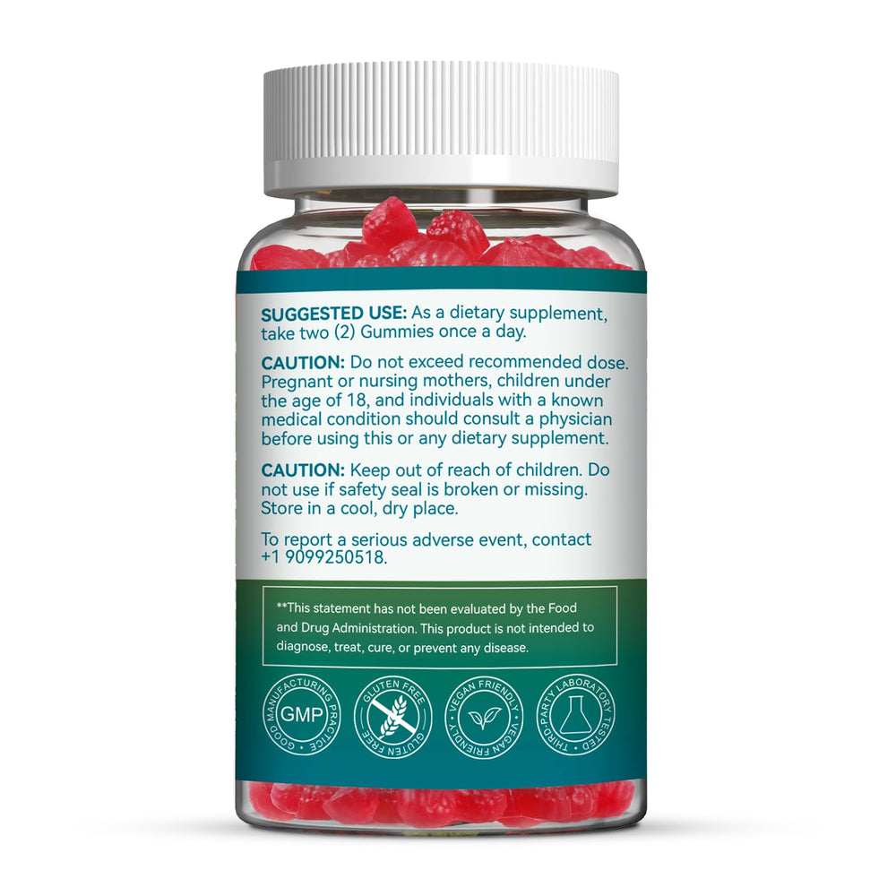 Serving size of SmildeHeal Women's Multivitamin Gummies