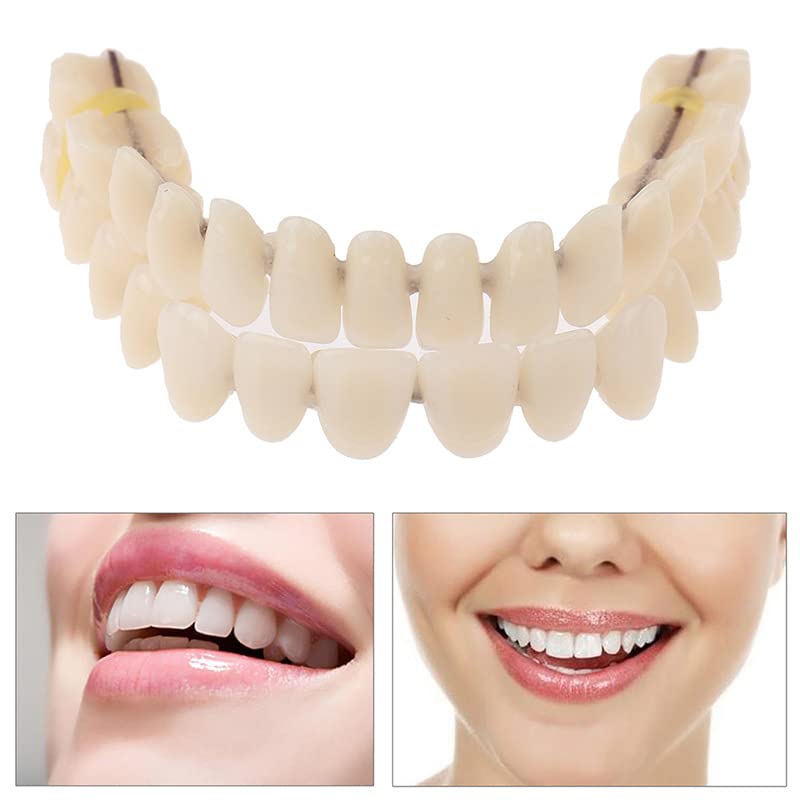 Smile improvement kit for comfortable, custom-fit dentures