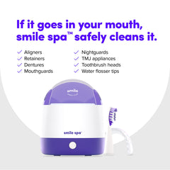 Fresh, clean dental gear ready for wear with Smile Spa