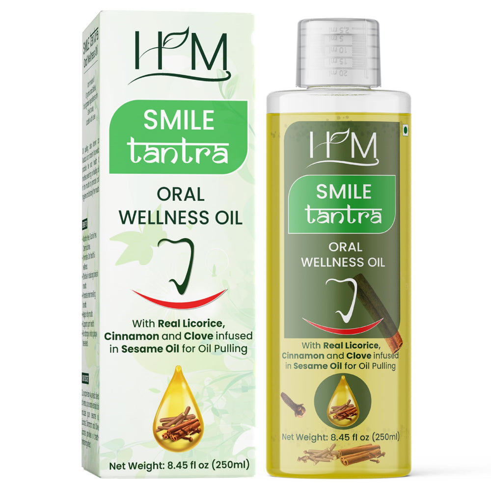 Smile Tantra Oral Wellness Oil bottle 250ml