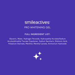 Before and after images showing removal of coffee stains with Smileactives