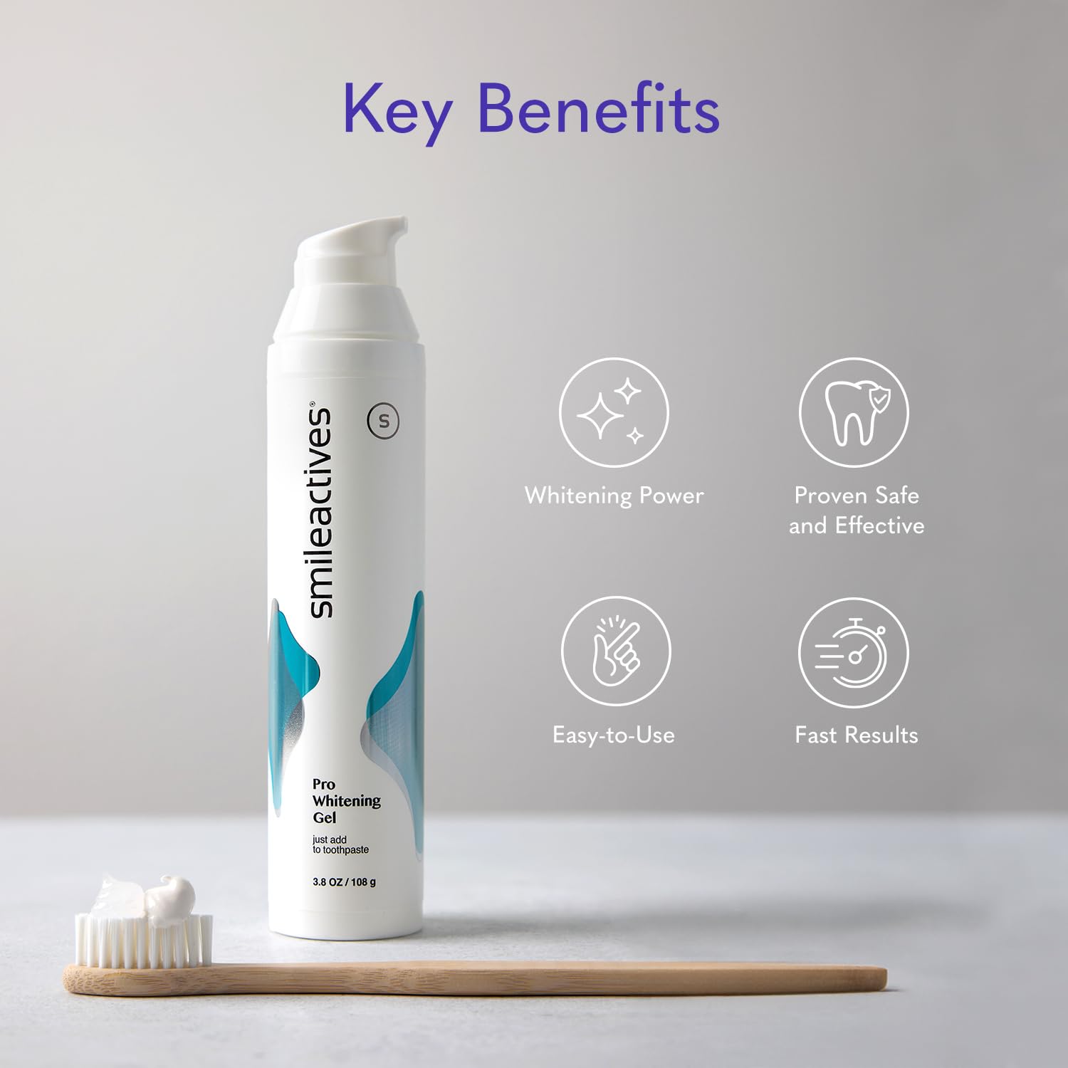 Polyclean technology illustration for 360-degree whitening