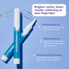 Smileactives teeth whitening kit components and packaging