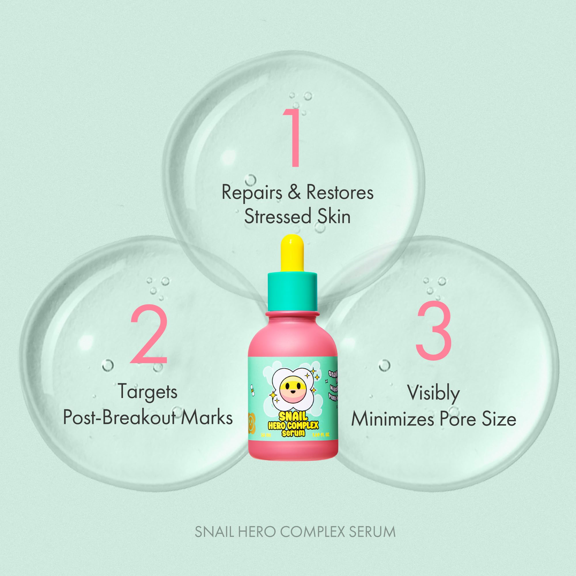 Smilebloom KKOCH niacinamide 4% close-up signals pore refinement benefits.