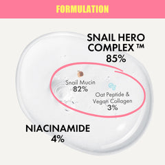 Smilebloom KKOCH oat peptides close-up hints soothing, balanced texture.