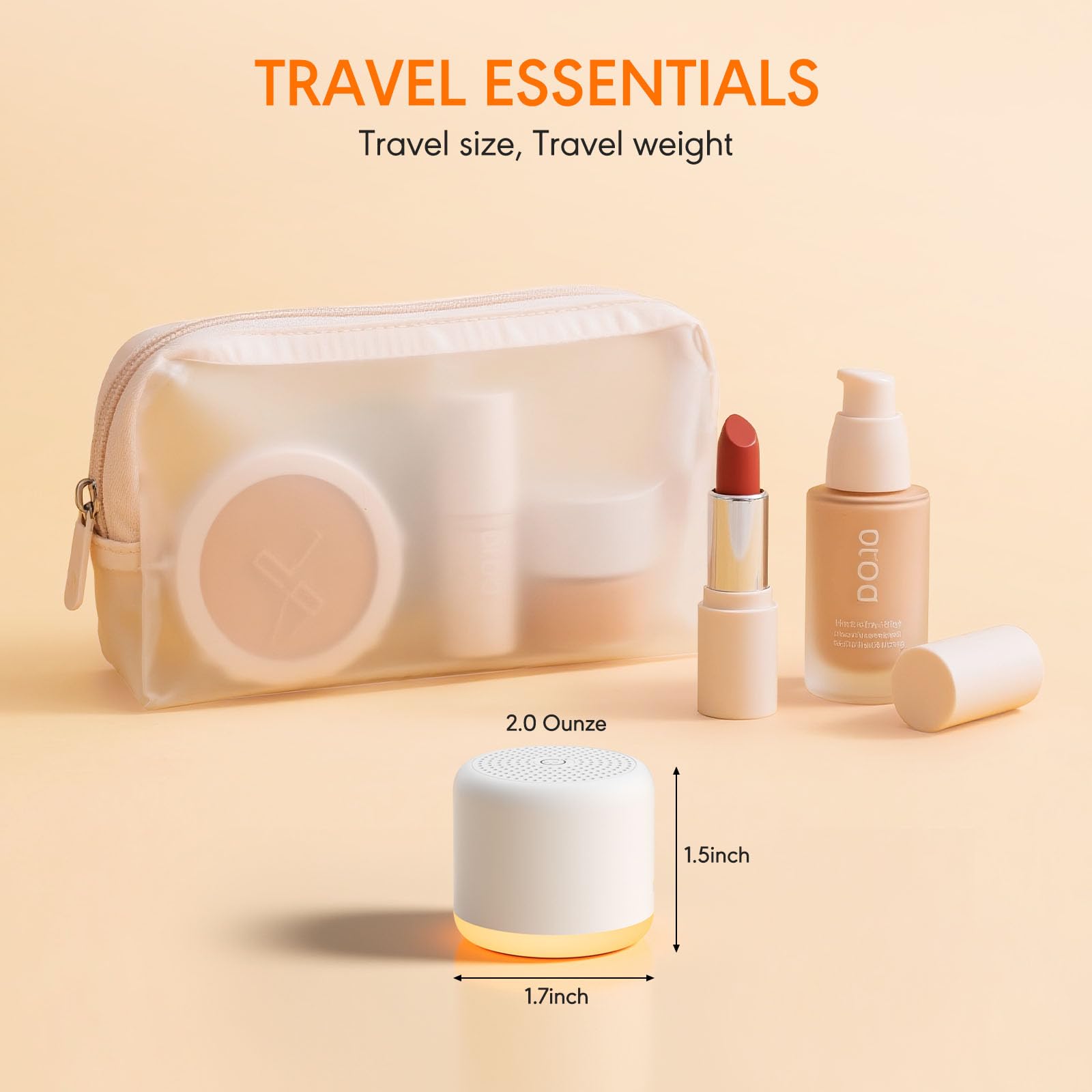 SMILEBOP portable design fits in bags, strollers, and hotel rooms.