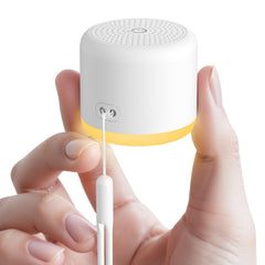 SMILEBOP travel-compact white noise machine for on-the-go soothing.