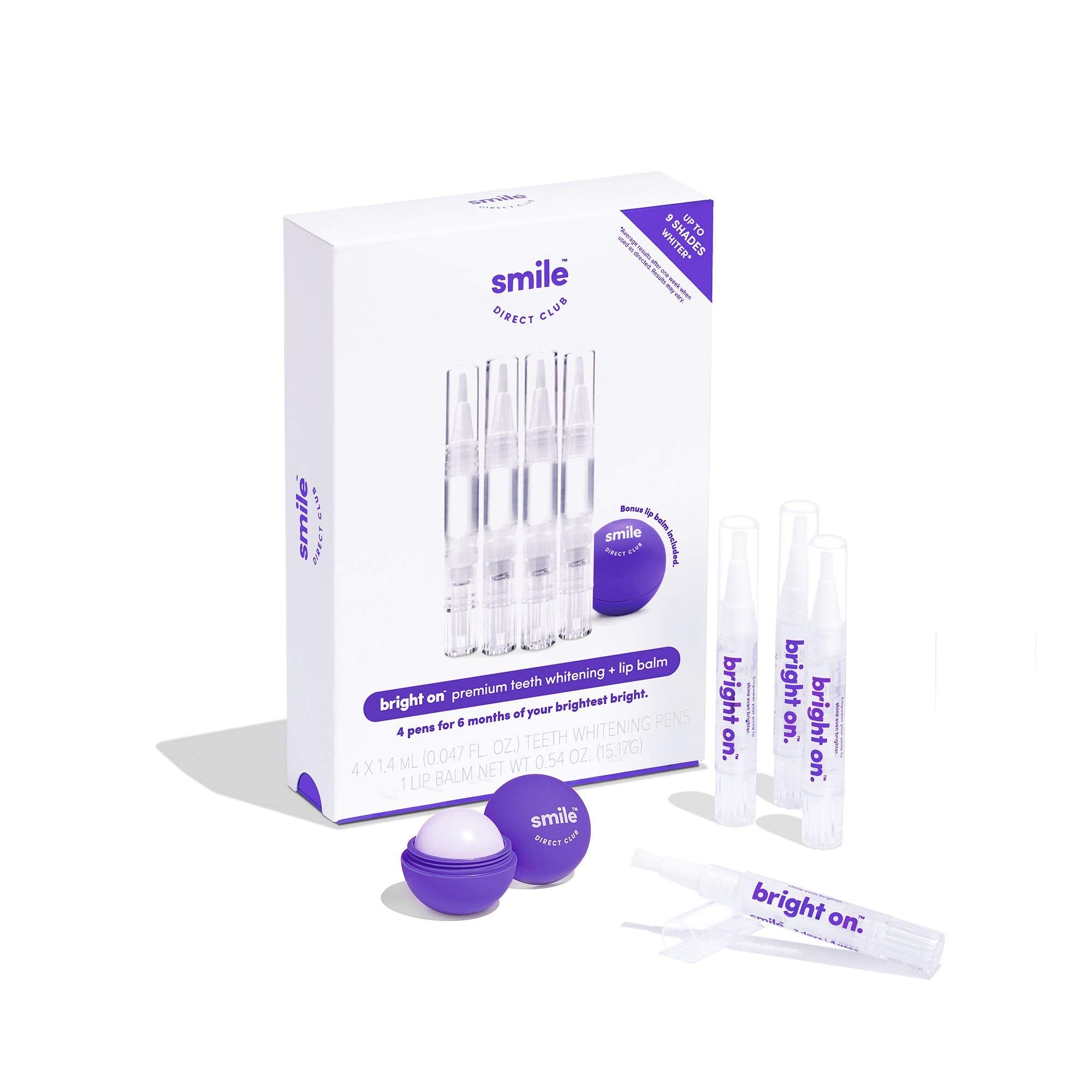 Close-up of SmileDirectClub whitening gel pen (1.4ml)