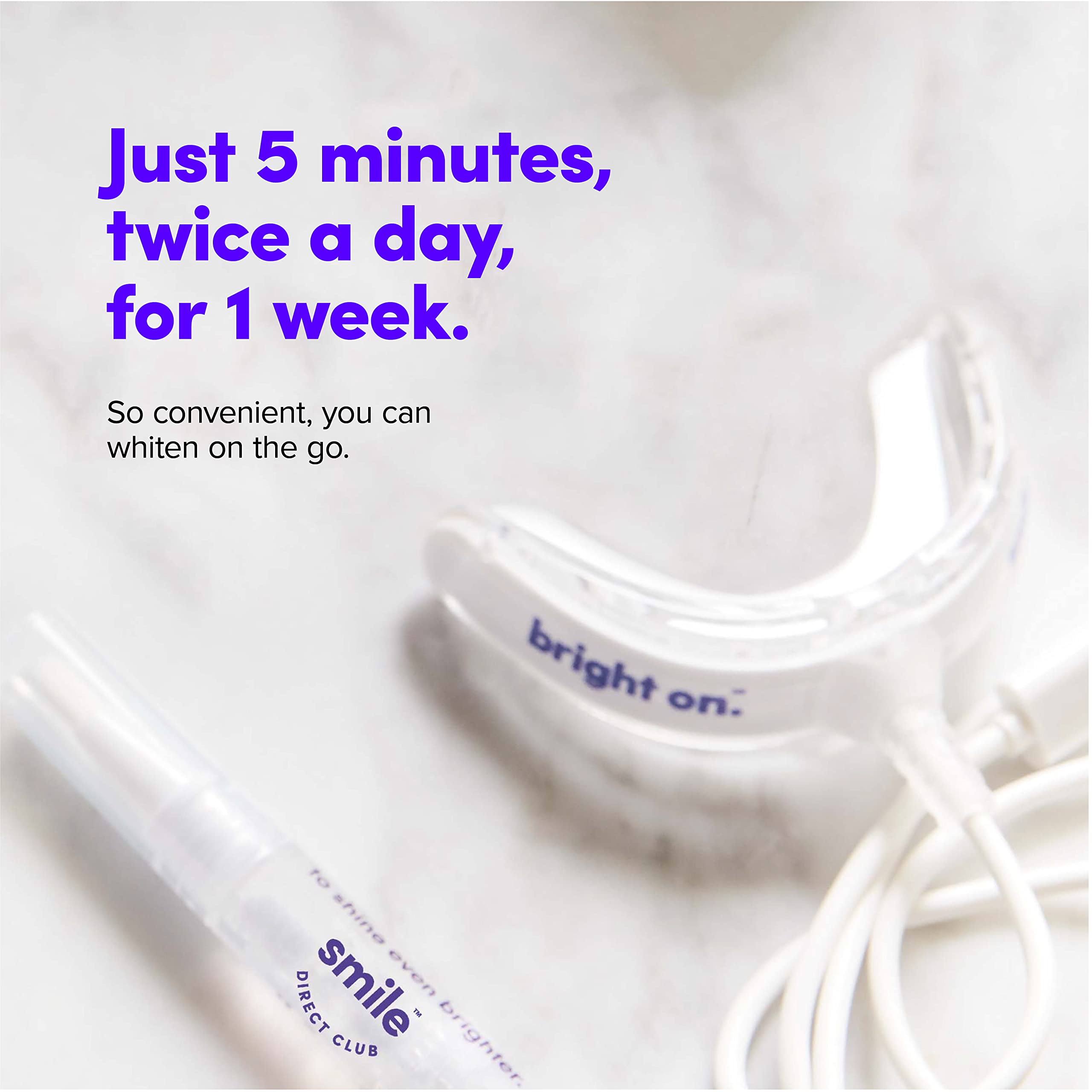 Four whitening gel pens included in the kit