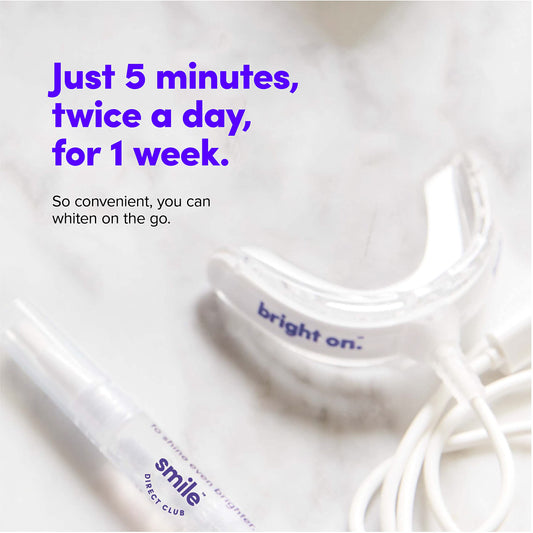 Four whitening gel pens included in the kit