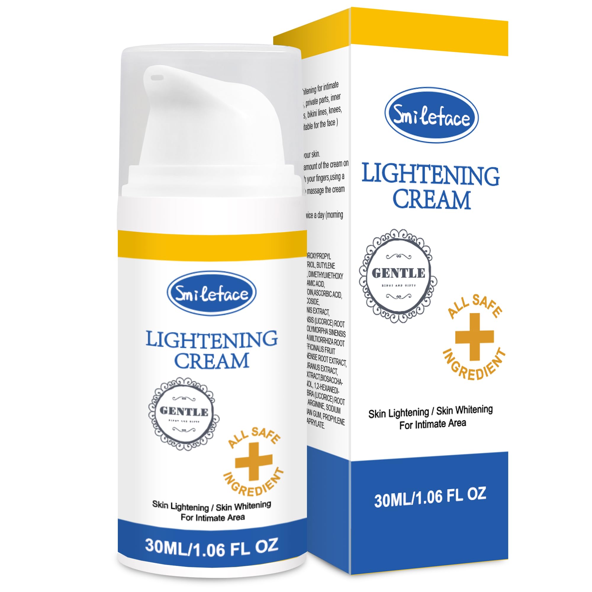 SMILEFACE light-scent cream ideal for daily routine