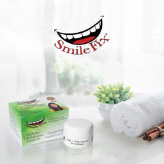 Happy customer showing a confident smile with SmileFix