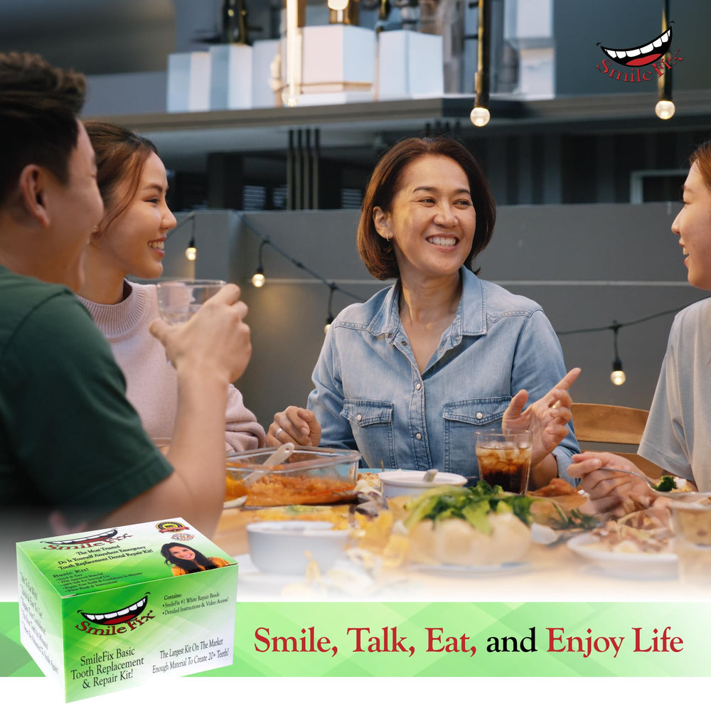 Eating with SmileFix Basic without worry
