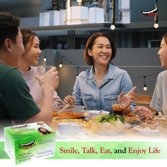 Eating with SmileFix Basic without worry