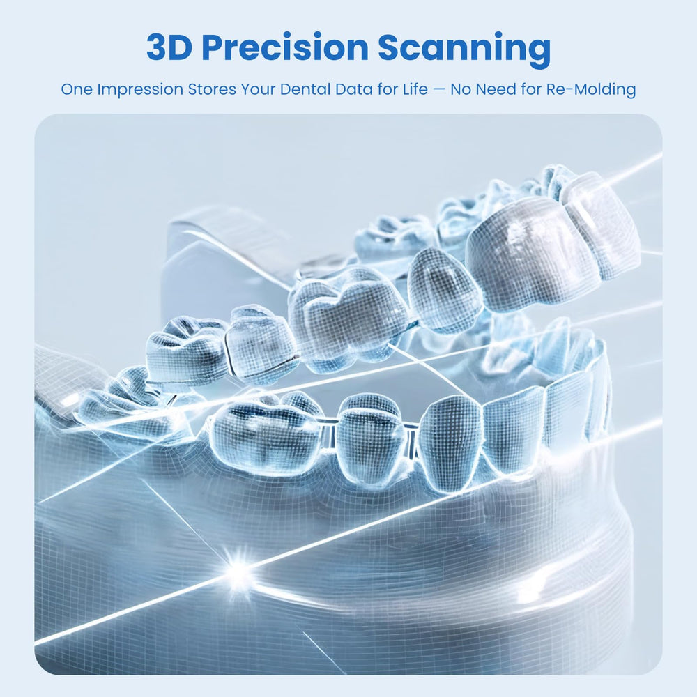 Storage of dental mold data for easy replacement