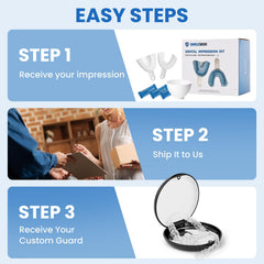 Clear retainer showing thickness option 1.5mm
