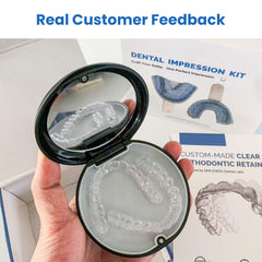 Clear retainer showing thickness option 2mm