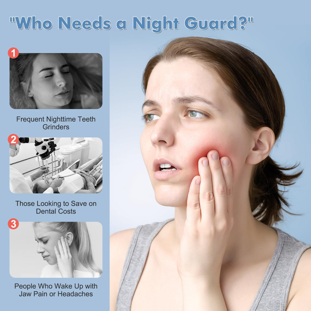MATERIAL DETAILS: BPA-free, latex-free, acrylic-free mouth guard