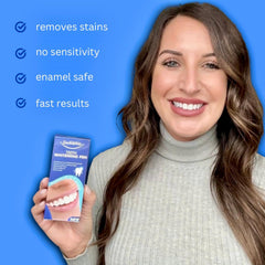 Usage demonstration of SmileWhite Teeth Whitening Pen 4-Pack