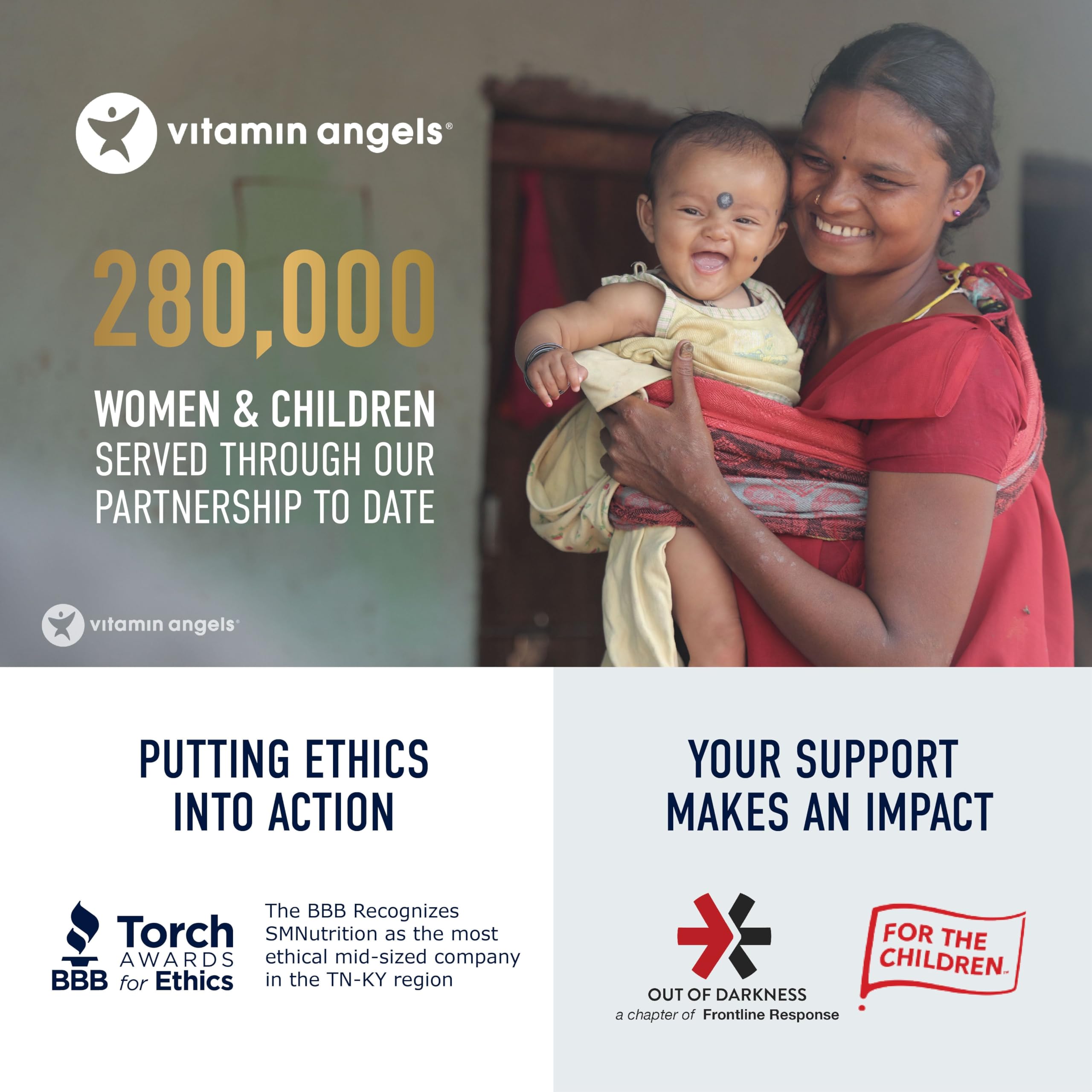 SMNutrition Menopause Support night scene shows tablets fitting into evening routine.