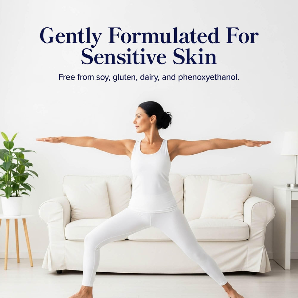 SMNutrition Original Estro-Life fragrance-free label confirms gentle daily use