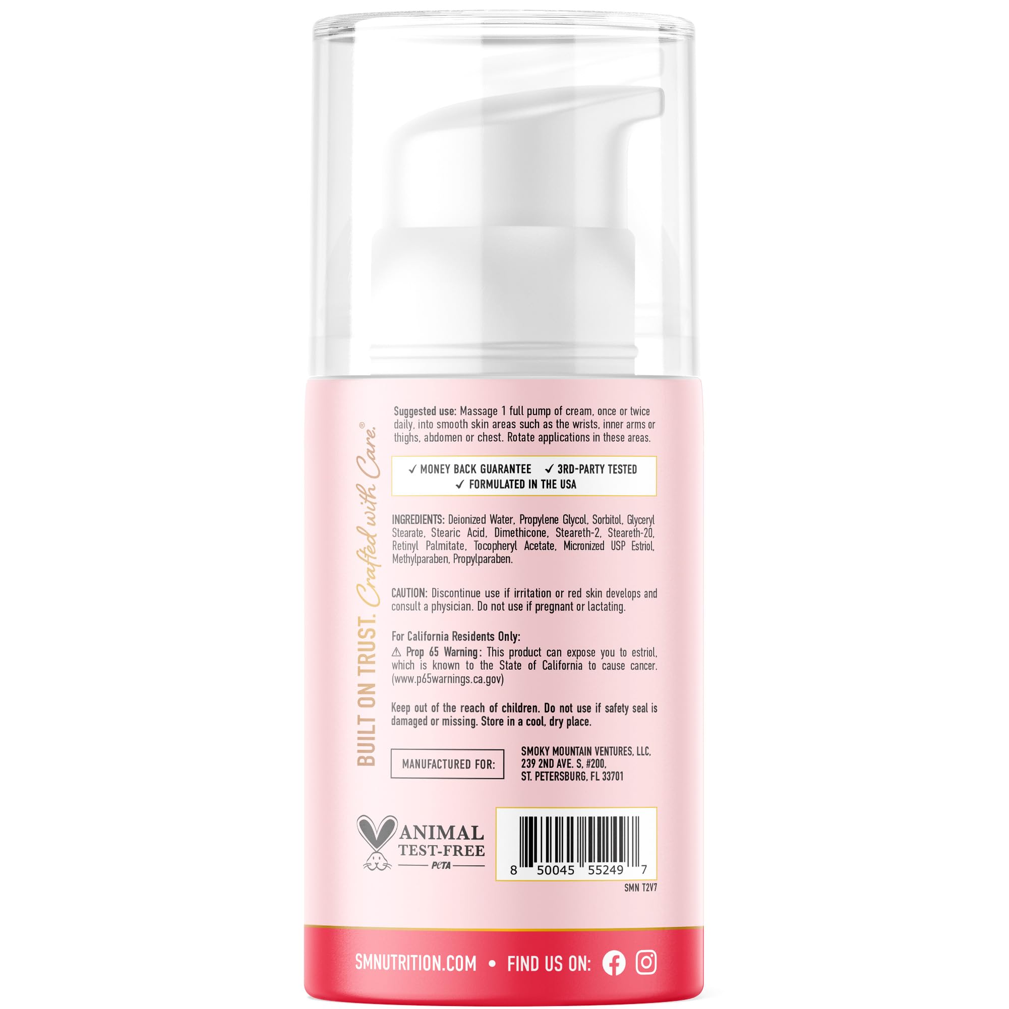 SMNutrition Original Estro-Life vitamin A retinol illustration supports vibrant, smooth skin