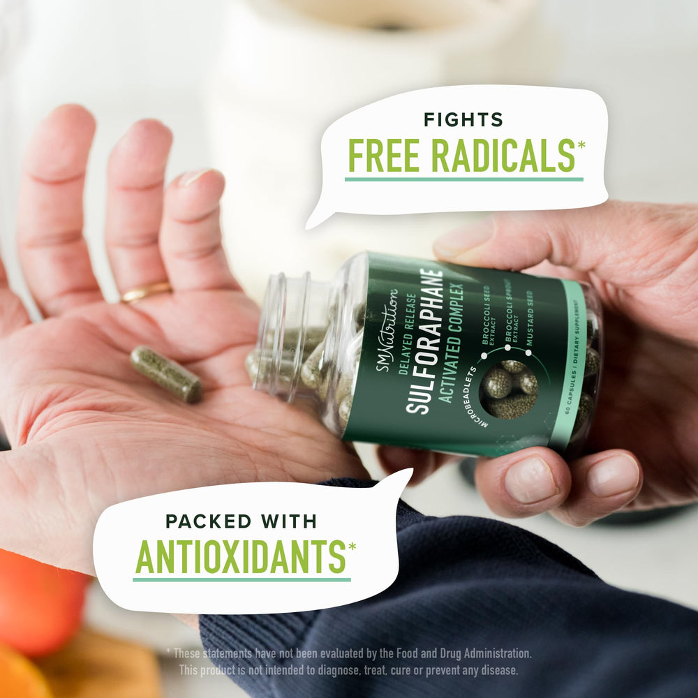 SMNutrition third-party tested label reinforces trusted potency and quality.
