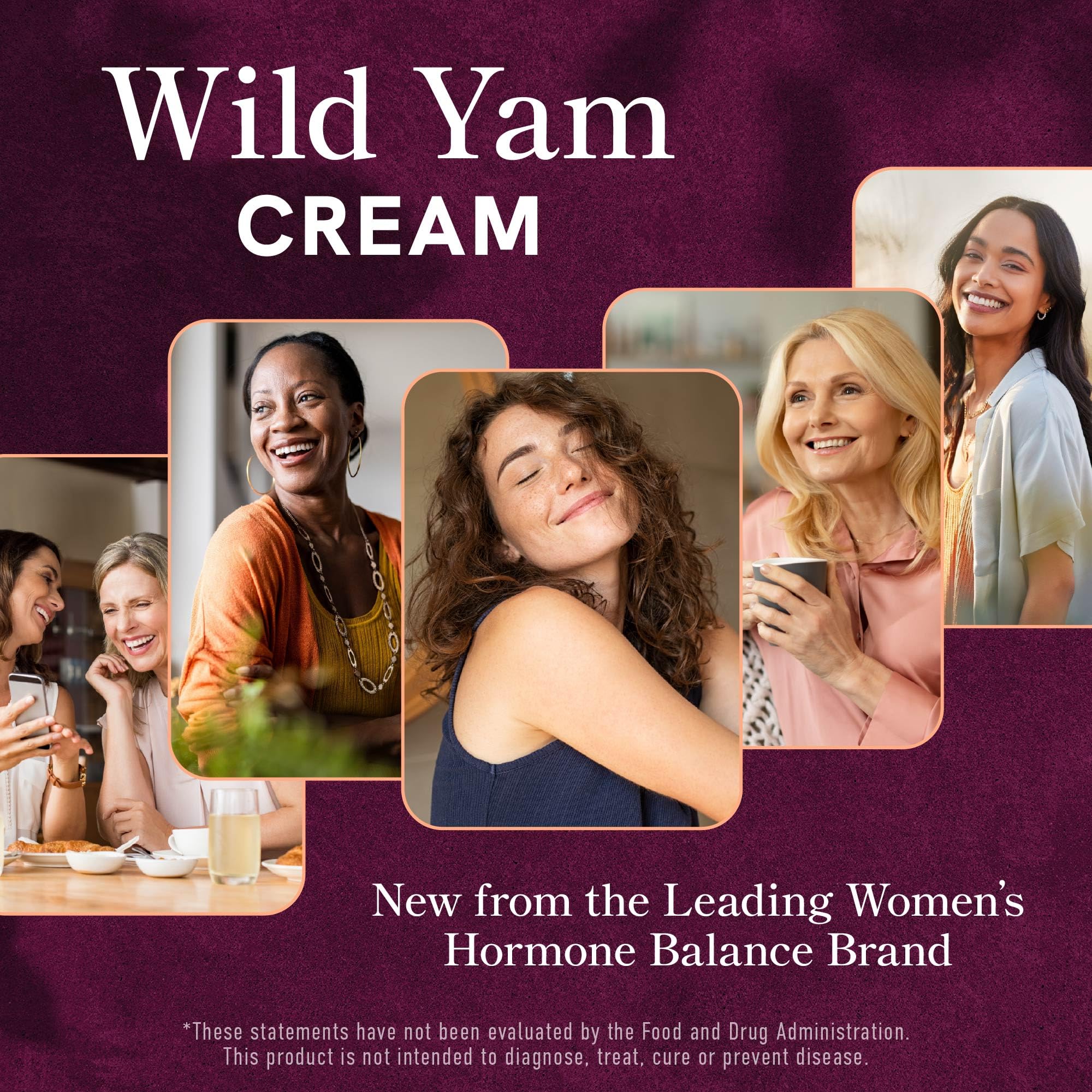 SMNutrition Wild Yam Creme on skin demonstrates absorption and soft finish
